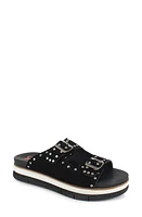 National Comfort Kynna Studded Platform Slide Sandal Leather at Nordstrom,