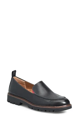 Comfortiva Lindee Lug Sole Loafer Black at Nordstrom,