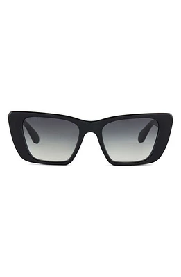 DIFF Aura 51mm Gradient Cat Eye Sunglasses in Gradient at Nordstrom