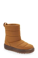 Madewell The Toasty Water Resistant Puffer Boot in Toffee at Nordstrom, Size 6