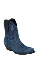 GUESS Ginette Western Boot Medium Blue at Nordstrom,