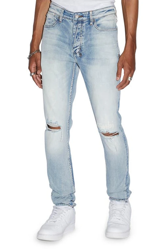 Ksubi Van Winkle City High Heritage Ripped Skinny Jeans Denim at Nordstrom,