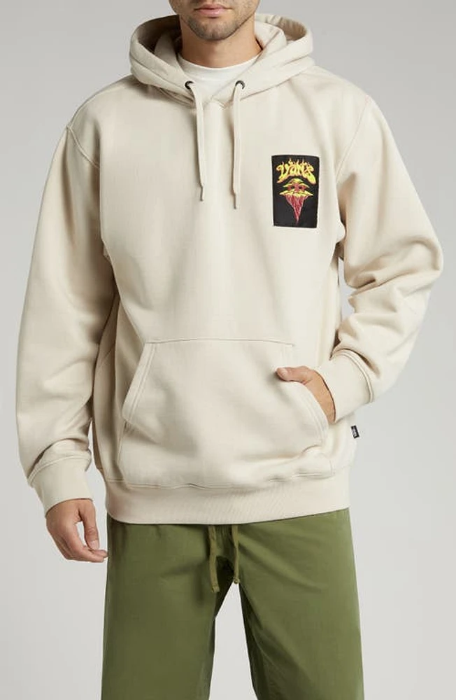 Vans Meteor Mushroom Cotton Blend Hoodie Oatmeal at Nordstrom,