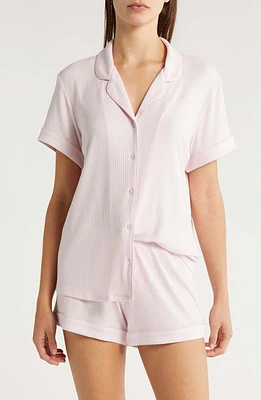 Nordstrom Moonlight Eco Rib Short Pajamas at Nordstrom,