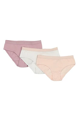 Manière Kids' 3-Pack Assorted Briefs Mauve at Nordstrom,