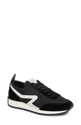 rag & bone Retro Runner Sneaker in Black at Nordstrom, Size 9Us