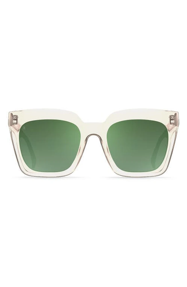 RAEN Vine 54mm Square Sunglasses in Ginger /Pewter Mirror at Nordstrom