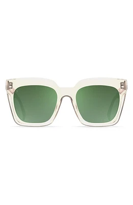 RAEN Vine 54mm Square Sunglasses in Ginger /Pewter Mirror at Nordstrom