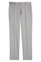 BOSS Genius Virgin Wool Pants in Med Grey at Nordstrom, Size 42 X Unhemmed