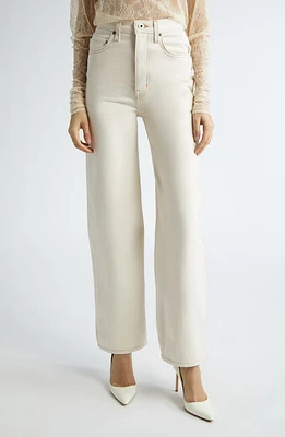 Interior Ty Rigid Bull Denim Straight Leg Jeans Ecru at Nordstrom,