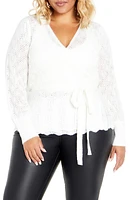 City Chic Olivia Wrap Cardigan at