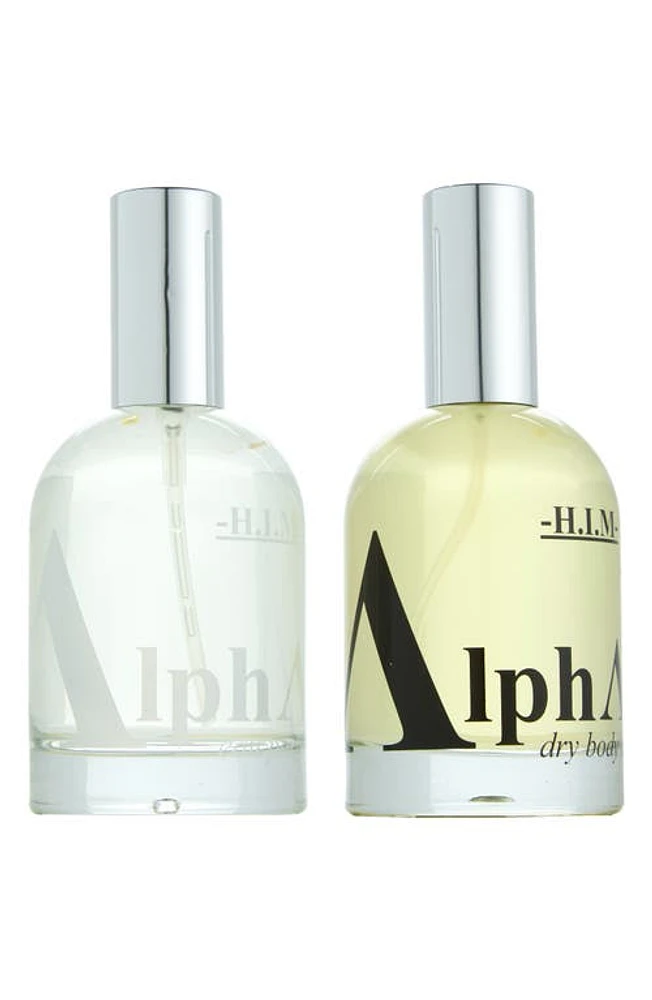 HIMistry Naturals Alpha by H. I.M Eau de Parfum & Dry Body Oil Set at Nordstrom