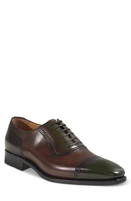 Paul Stuart Geneva Cap Toe Oxford Mahogany at Nordstrom,