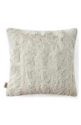 UGG(r) Olivia Faux Fur Accent Pillow in Clamshell at Nordstrom