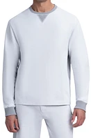 Bugatchi Comfort Long Sleeve T-Shirt in Chalk at Nordstrom, Size Xx-Large