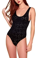 Hauty Seamless Teddy in Black at Nordstrom