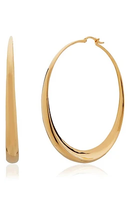 Monica Vinader Deia Hoop Earrings in Yellow Gold at Nordstrom