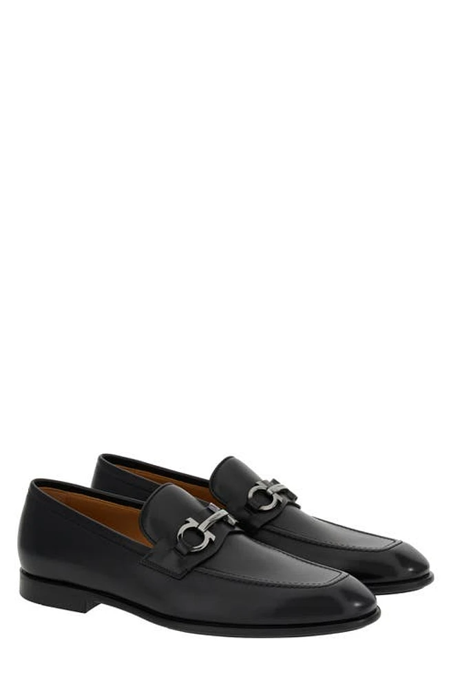 FERRAGAMO Foster Bit Loafer Nero at Nordstrom,