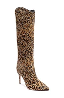 Schutz Maryana Genuine Calf Hair Tall Boot Natural at Nordstrom,