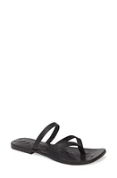 James Smith Treville Sandal in Black Leather at Nordstrom, Size 7Us