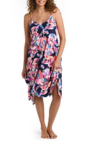 La Blanca Cover-Up Scarf Dress Indigo at Nordstrom,