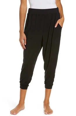 TomboyX Stretch Modal Sleep Joggers Black at Nordstrom,