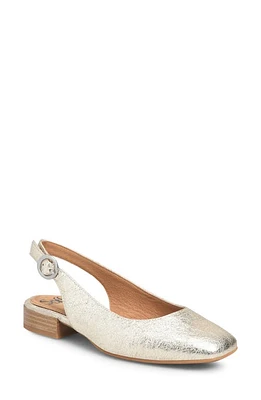 Söfft Endora Slingback Pump in Champagne at Nordstrom, Size 10