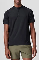 Rhone Delta Piqué Performance Henley at Nordstrom,