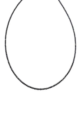 Sethi Couture Diamond Necklace in Black/White Gold at Nordstrom, Size 18 In