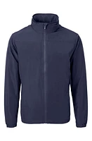 Cutter & Buck Charter Water Resistant Packable Full Zip Recycled Polyester Jacket at Nordstrom,