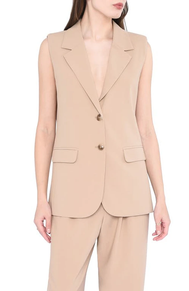 WAYF Wilshire Vest Khaki at Nordstrom,