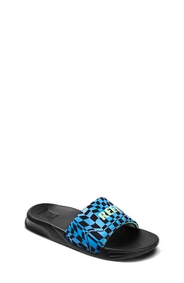 Reef Kids' One Pool Slide in Swell Checkers at Nordstrom, Size 4 M