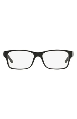 Polo Ralph Lauren 54mm Optical Glasses in Shiny Black at Nordstrom