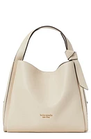 Kate Spade New York knott medium leather tote in Milk Glass at Nordstrom