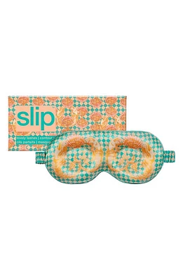 slip Lovely Lashes Pure Silk Contour Sleep Mask in Meribella at Nordstrom