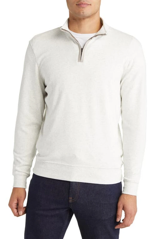 The Normal Brand Puremeso Weekend Quarter Zip Top at Nordstrom,