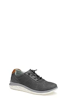 Johnston & Murphy Kid's Activate U-Throat Sneaker Gray Full Grain at