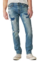 Lucky Brand 110 Advanced Stretch Ripped Slim Fit Jeans Forrestal at Nordstrom, X 32