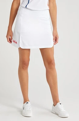 J. Lindeberg Gisele Golf Skirt White at Nordstrom,