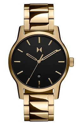 MVMT Classic II Bracelet Watch, 44mm in Gold at Nordstrom