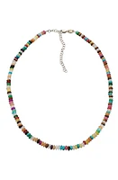 Jennifer Zeuner Uma Quartz Beaded Necklace in Yellow Gold at Nordstrom