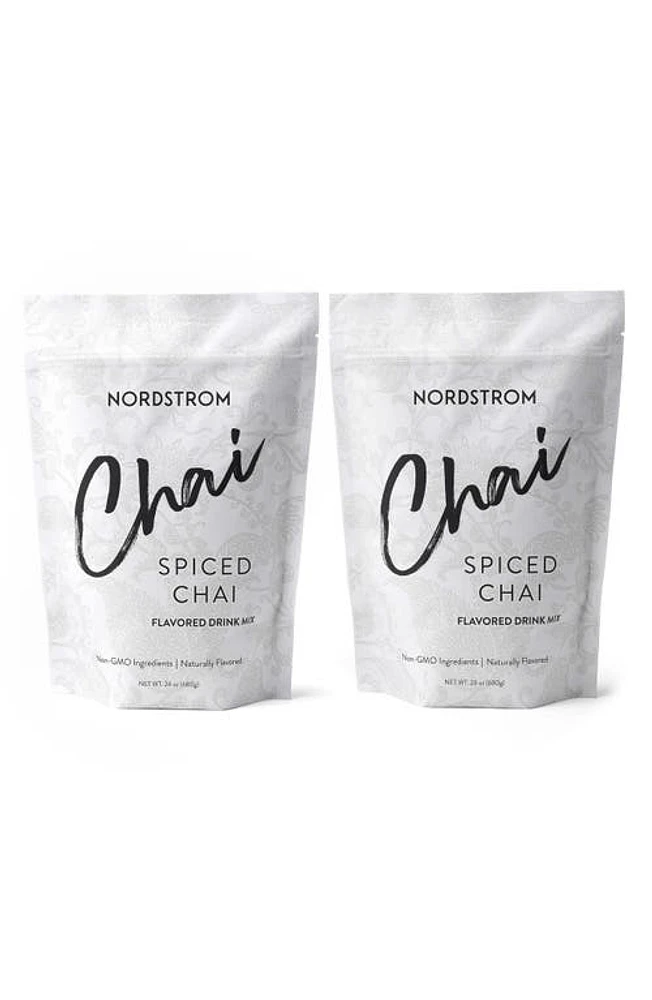 FRANZESE 2-Pack Spiced Chai Flavored Drink Mix Bags in White at Nordstrom