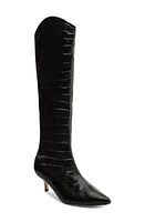 Schutz Abbey Knee High Boot Black at Nordstrom,