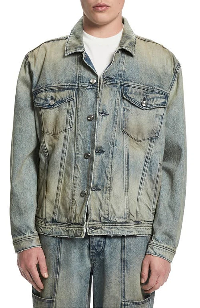 VAYDER Oversize Denim Trucker Jacket Vega at Nordstrom,