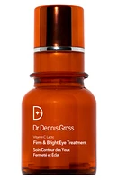 Dr. Dennis Gross Skincare Vitamin C Lactic Firm & Bright Eye Treatment at Nordstrom, Size 0.5 Oz