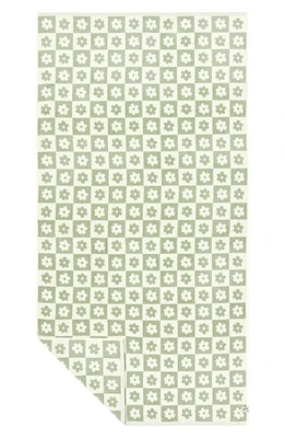 Slowtide Gigi Floral Cotton Bath Towel in Coastal Mist at Nordstrom