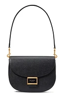 Kate Spade New York katy textured leather convertible shoulder bag in Black at Nordstrom