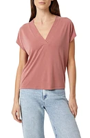 Mavi Jeans V-Neck Modal Blend Top Canyon Rose at Nordstrom,