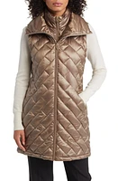 Via Spiga Quilted Puffer Vest with Bib at Nordstrom,