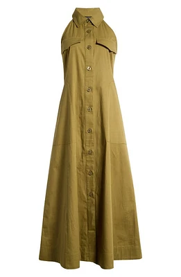 halogen(r) Sleeveless Maxi Shirtdress at Nordstrom,